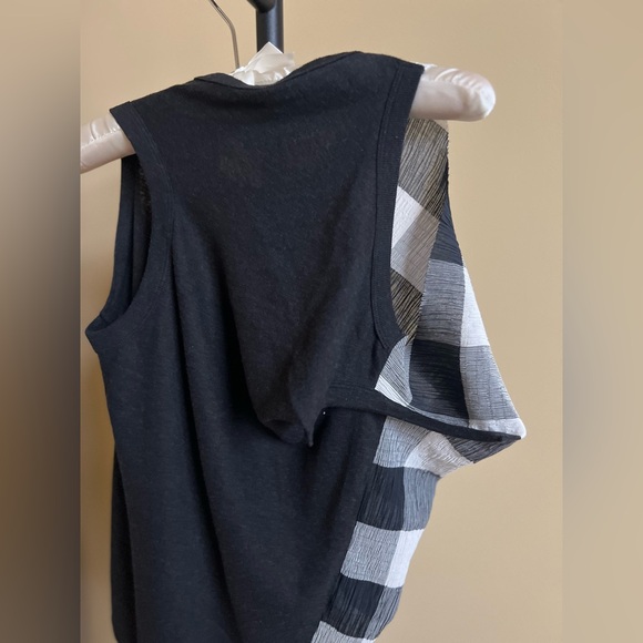 Yohji Yamamoto Skirt and Blouse Set Gingham Black and White Size S - Picture 6 of 16